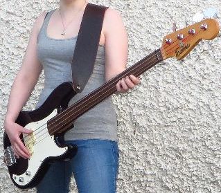 Clarke Leather Guitar Straps